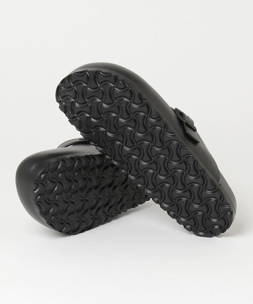 「BIRKENSTOCK」 フラットサンダル 38/24.5cm ブラック レディース_画像3