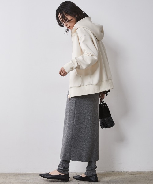 「CHIC STYLE」 タイトスカート M グレー レディース_画像8