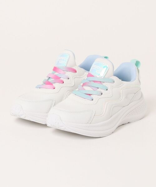 NUOVO（ヌオーヴォ） スニーカー 19-24 POPPY ポピー N9392J WHITE