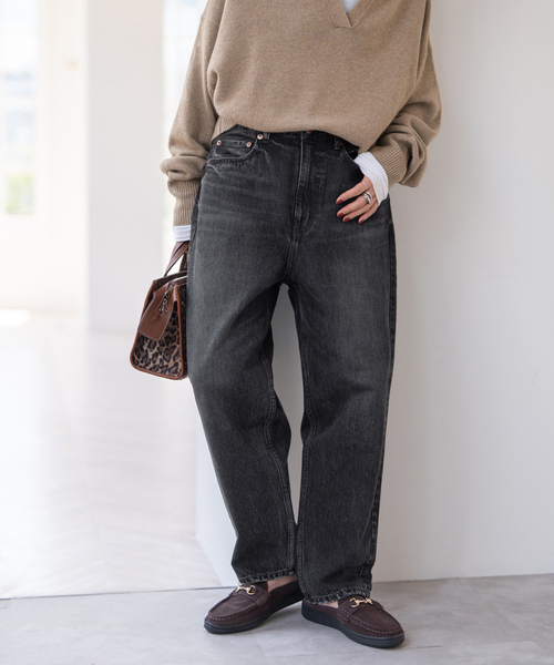 「RED CARD TOKYO」 デニムパンツ 24 ブラック系その他 レディース