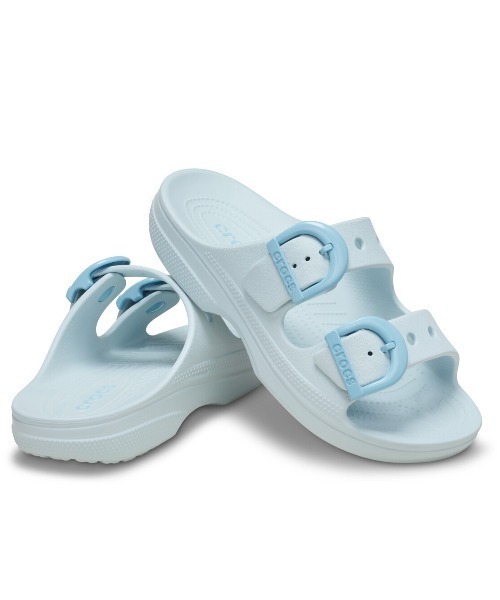 crocs（クロックス） サンダル crocs SaturdayEnamelBuckleSandalW