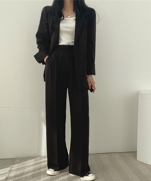 「INASTUDIOS」 「THISIS」セットアップ MEDIUM ブラック レディース_画像9