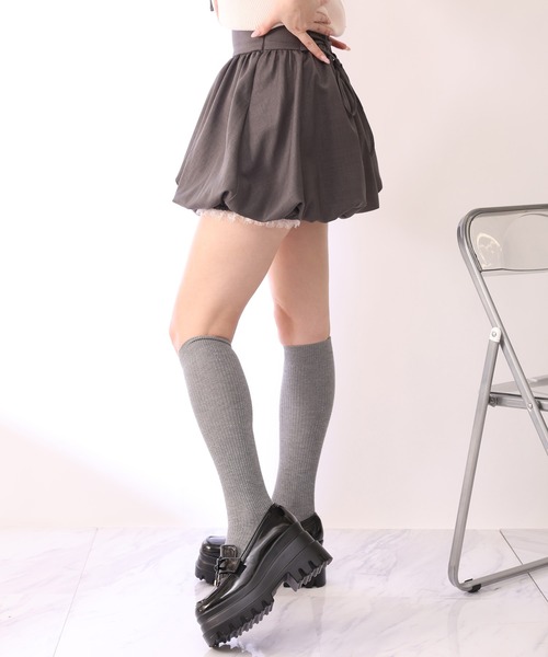 ANEW✖️スカート✖️靴下セット one after another NICE CLAUP スカート 夏 裾レースバルーンスカパン