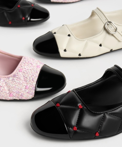 「CHARLES & KEITH」 パンプス 23.5cm オフホワイト レディース_画像3