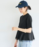 tシャツ 接触冷感チュールレイヤードフレアトッ...の詳細画像3
