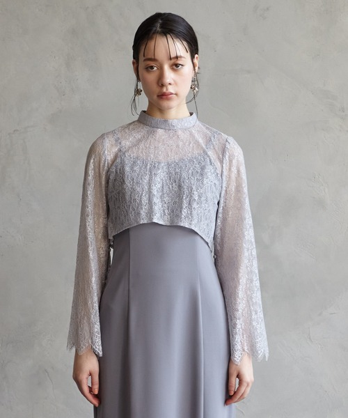 「AIMER」 半袖ブラウス MEDIUM ベージュ レディース_画像5