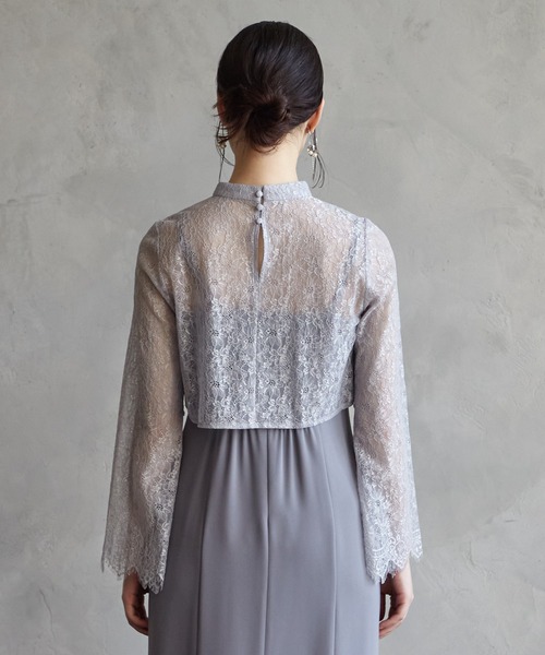 「AIMER」 半袖ブラウス MEDIUM ベージュ レディース_画像7