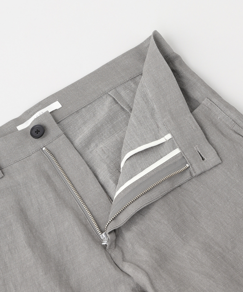 seya. スラックス SEYA.(セヤ) GROUND PANTS/KERSEY CHAMBRAY LINEN