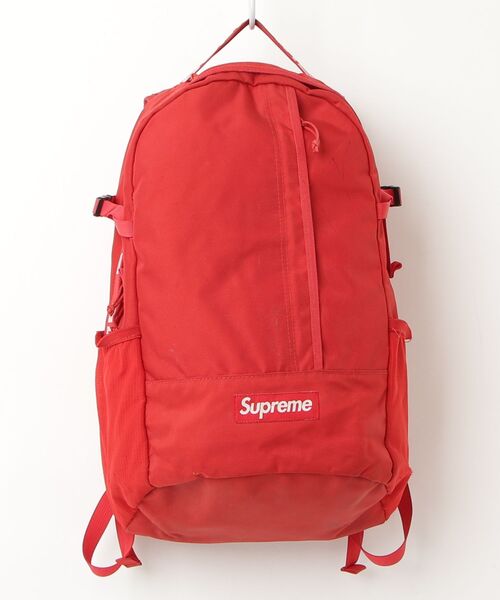 Supreme（シュプリーム） リュック - レッド メンズ : ZOZOTOWN Yahoo