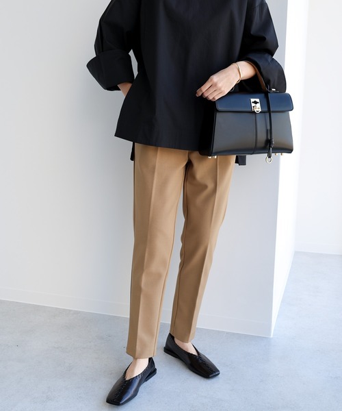 「evernavy」 イージーパンツ S ブラウン レディース_画像9