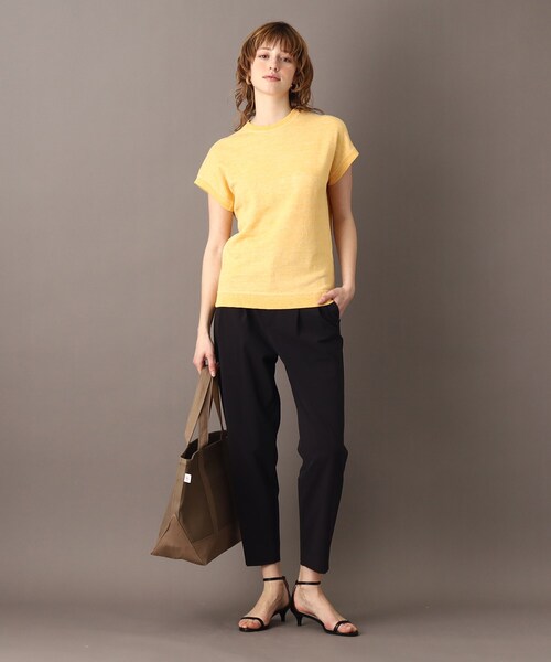 「DRESSTERIOR」 スウェットカットソー 36 ネイビー レディース_画像3