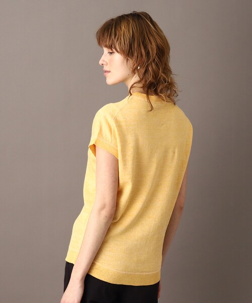 「DRESSTERIOR」 スウェットカットソー 36 ネイビー レディース_画像5