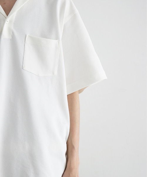 NEON SIGN（ネオンサイン） ポロシャツ 半袖 NEONSIGN Unfinished polo