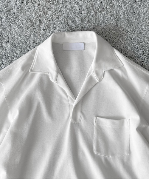 NEON SIGN（ネオンサイン） ポロシャツ 半袖 NEONSIGN Unfinished polo