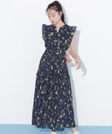ワンピース 夏 シフォンプリーツワンピースの詳細画像5