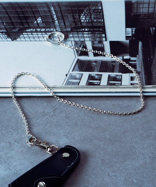 ウォレットチェーン 「MAISON CLUB」Slim Woven Wallet Chain Silver925 KUN | MILITARY