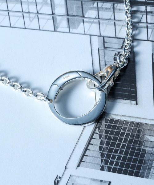 ウォレットチェーン 「MAISON CLUB」Slim Woven Wallet Chain Silver925 KUN | MILITARY | 09