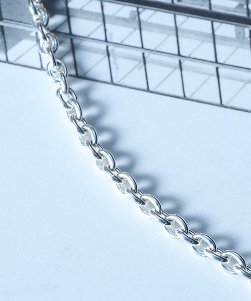 ウォレットチェーン 「MAISON CLUB」Slim Woven Wallet Chain Silver925 KUN | MILITARY | 13