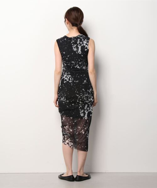 「ALLSAINTS」 ノースリーブワンピース 6 ブラック レディース_画像8