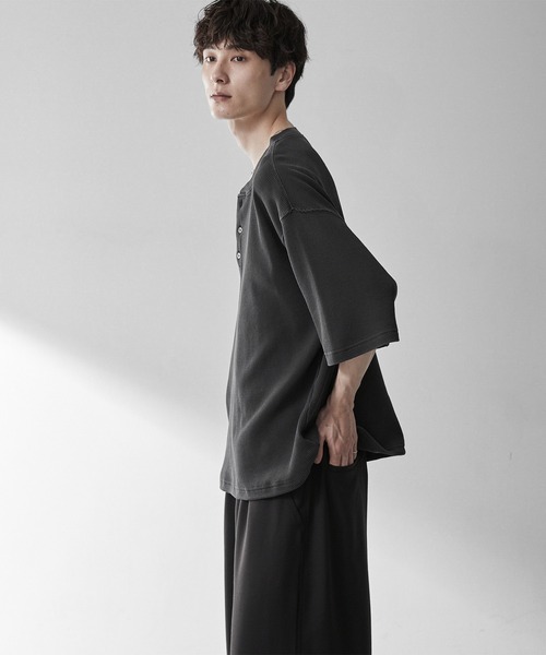 「RUUBON」 半袖Tシャツ L ホワイト メンズ_画像3