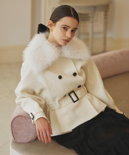 EIMY ISTOIRE（エイミーイストワール） トレンチコート コート WOOL