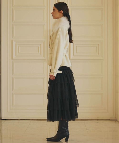 EIMY ISTOIRE（エイミーイストワール） トレンチコート コート WOOL