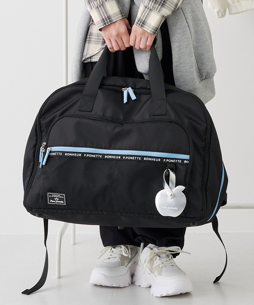ポンポネットジュニア　【撥水】3WAYマウンテンパーカ　150 pom ponette junior（ポンポネット ジュニア） ボストンバッグ 「撥水