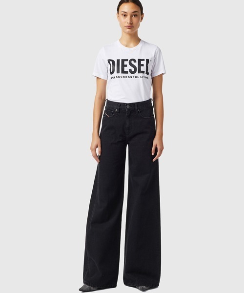 安い特価 パンツ デニム ジーンズ DIESEL FW21 デニム レディース ブラック フレア ワイドフィット ZOZOTOWN PayPayモール店 - 通販 - PayPayモール 得価通販
