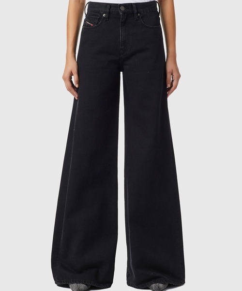 安い特価 パンツ デニム ジーンズ DIESEL FW21 デニム レディース ブラック フレア ワイドフィット ZOZOTOWN PayPayモール店 - 通販 - PayPayモール 得価通販
