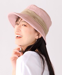mite えん帽子　みて　リネンキャンバス　○試着のみ○ みて