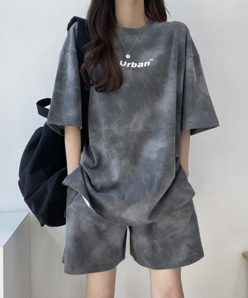 NEW GENTLEMAN tシャツ 「2点SET」タイダイ セットアップ Tシャツ