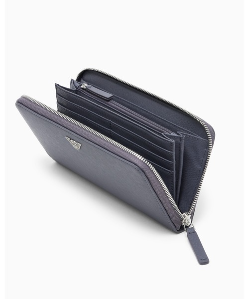 EMPORIO ARMANI 長財布 財布 「エンポリオ アルマーニ」ASV ラウンド