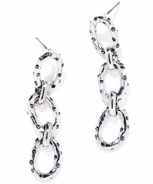 IRIS47（イリスフォーセブン） ピアス 「IRIS 47」grain stone pierce