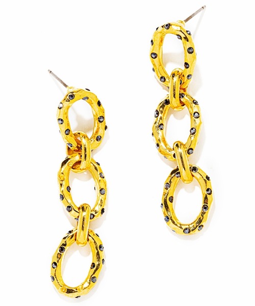 IRIS47（イリスフォーセブン） ピアス 「IRIS 47」grain stone pierce