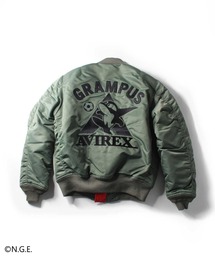 AVIREX ma1 ma-1 「GRAMPUS × AVIREX」MA-1 GRAMPUS-KUN