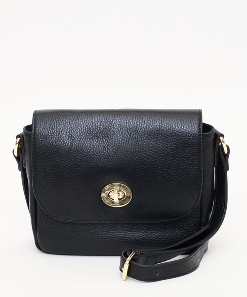 COOCO ショルダーバッグ バッグ 「牛革」シュリンクレザーヒネリ