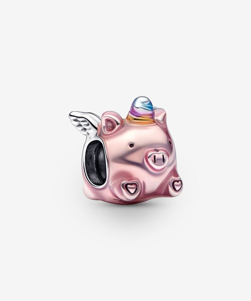 PANDORA（パンドラ） チャーム フライング ユニコーン ピッグ チャーム