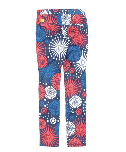 LOUDMOUTH ストレッチツイル柄ロングパンツ 58m 大きいサイズ ストレッチツイル柄ロングパンツ | LOUDMOUTH