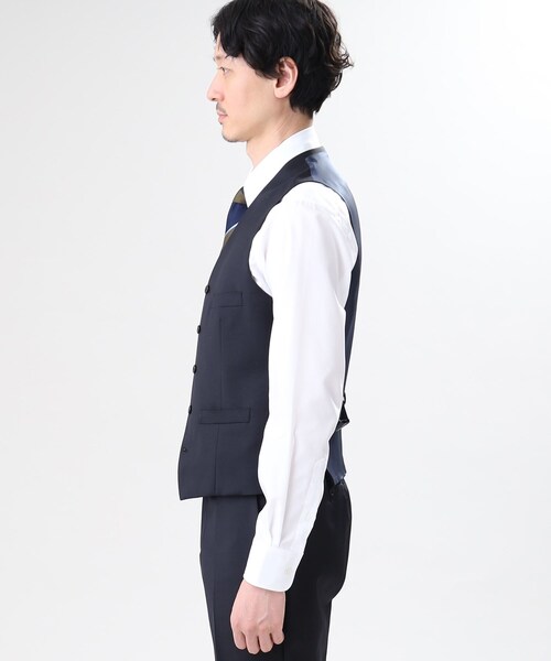 TAKEO KIKUCHI（タケオキクチ） スーツ ベスト 「冠婚葬祭/3ピース対応