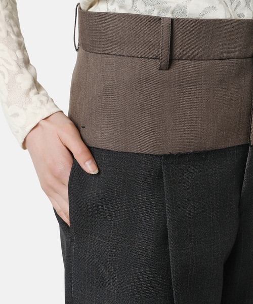 パンツ IRENE silky leather trousers 34 IRENE Silky Light Leather Trousers 36