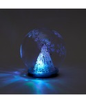 インテリア ガラスLEDオブジェ ツリー ゴールドの詳細画像3