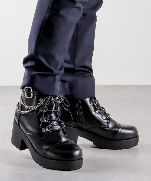 LOVEHUNTER（ラブハンター） ブーツ +8cm 大きいサイズ 軽量厚底