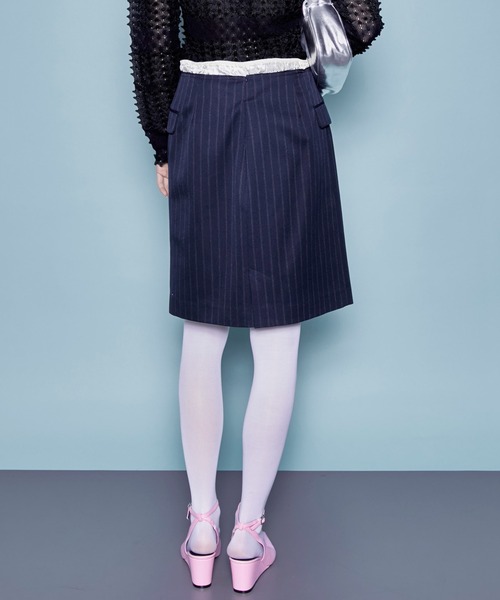 MAISON SPECIAL（メゾンスペシャル） スカート Double Waist Wrap Mini
