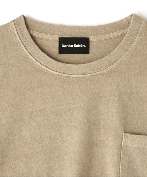 tシャツ 「WEB＆限定」DankeSchon/ダンケシェーン/活性染SPIRALS/S Tee レディース メンズ DANKE SCHON tシャツ 「WEB＆DEPOT限定」DankeSchon/活性染