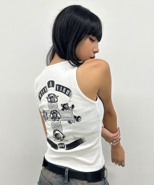 タンクトップ ノースリーブ 「OY/オーワイ」B.C ODOLLY SLEEVELESS /オードリースリーブレス レディース