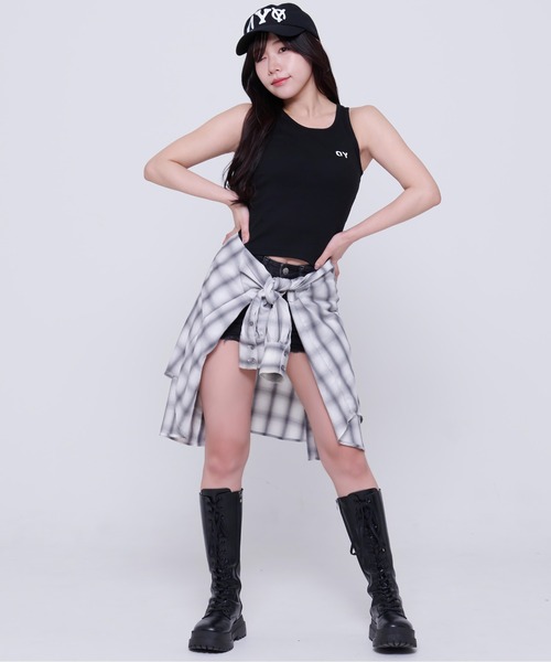 タンクトップ ノースリーブ 「OY/オーワイ」B.C ODOLLY SLEEVELESS /オードリースリーブレス レディース OY タンクトップ ノースリーブ 「OY/オーワイ」B.C ODOLLY