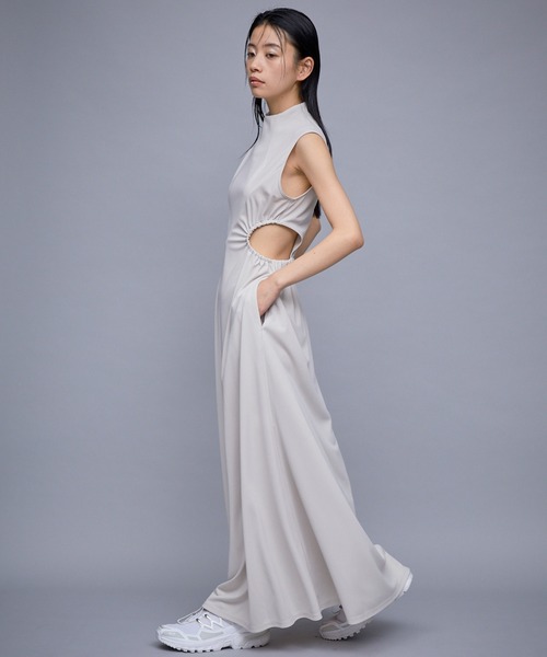 THINGS THAT MATTER ワンピース WAIST HOLE SLEEVELESS JERSEY
