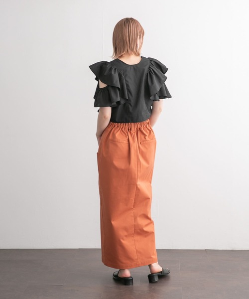 KBF（ケービーエフ） スカート フロントZIPペンシルスカート