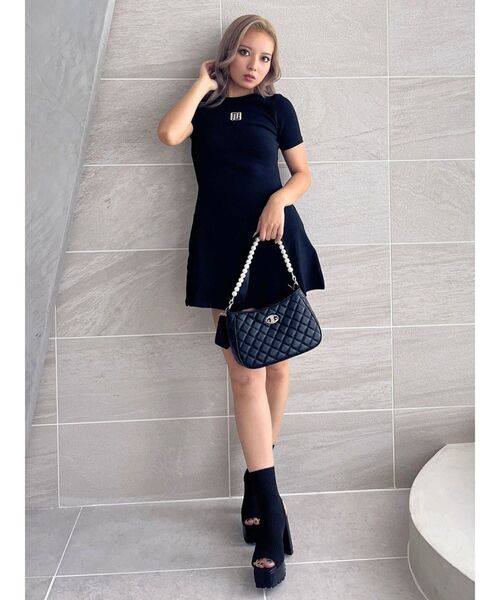 GYDA ハンドバッグ 2WAYキルティングパールBAG : ZOZOTOWN Yahoo