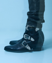 5351 POUR LES HOMMES ブーツ 「24A/W」ハイヒール バックルストラップ